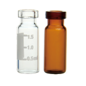 国科风2mL 钳口 透明进样瓶 带刻度
